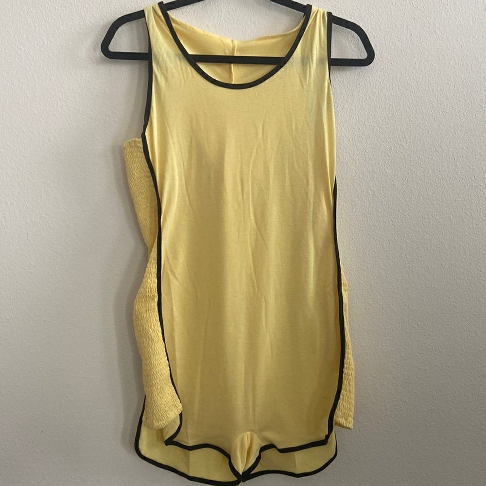Romper with hoodie Size M New without tags